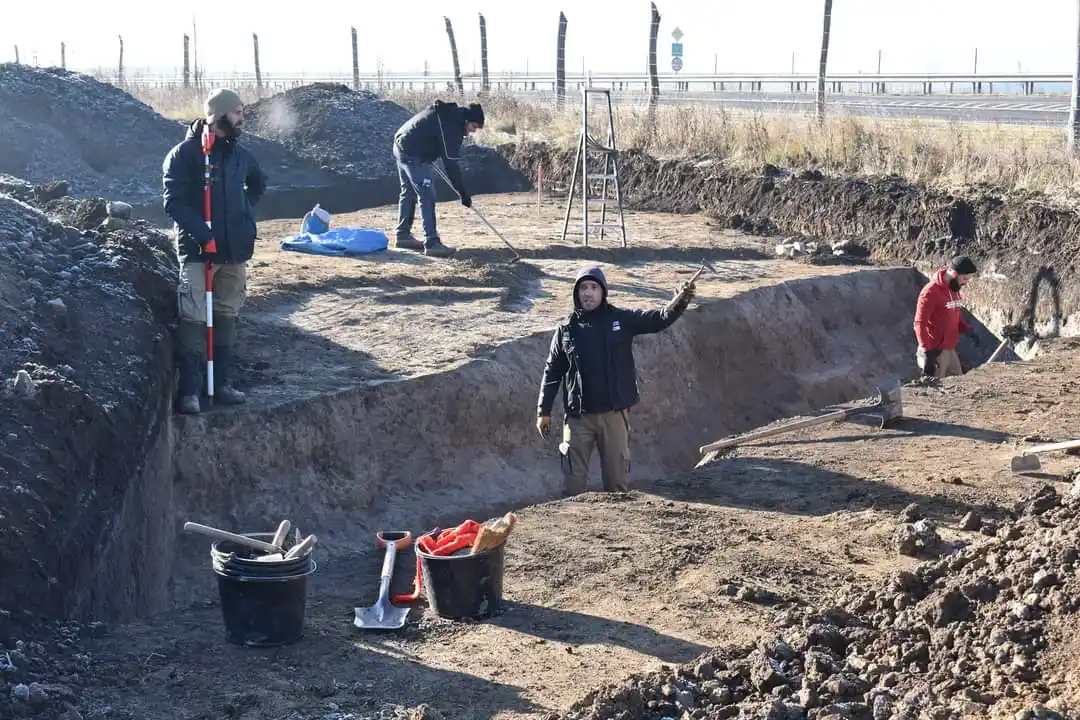 Régészeti feltárás Szurdokpüspökiben