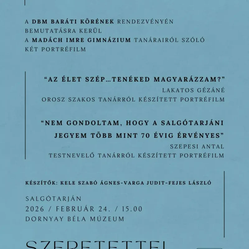 Dornyay Béla Múzeum Baráti Kör