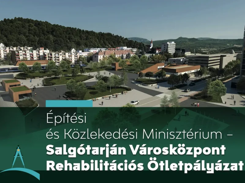 Az ÉKM által meghirdetett Salgótarján Városközpont Rehabilitáció – Ötletpályázat pályamunkáinak kiállítása.
