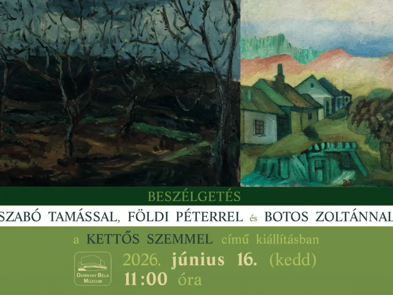 Beszélgetés a Kettős szemmel című kiállításban