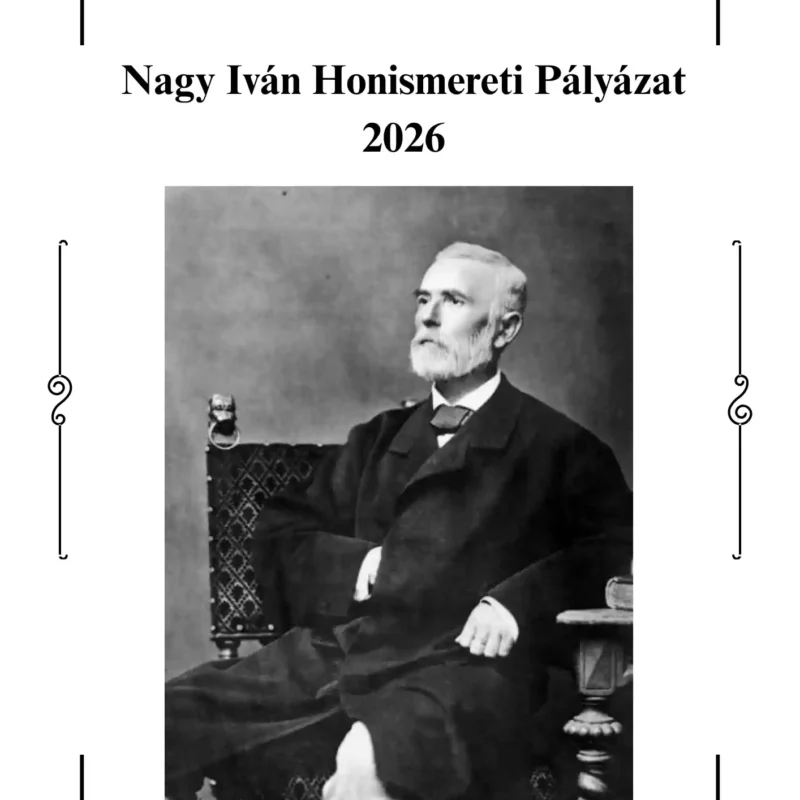 NAGY IVÁN HONISMERETI PÁLYÁZAT 2026